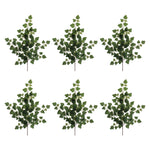 Artificial Ivy Foliage Spray Set of 6 – Faux Leaf 25" H Indoor Accent by Melrose