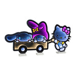 Hello Kitty and Friends Wagon Acrylic EkkoLight 40" × 20" Lighted Display Decor by Melrose