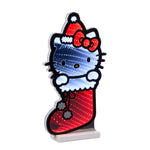Hello Kitty Holiday Stocking Ekkolight 16"H Acrylic Plug In Lamp – By Melrose
