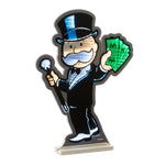 Monopoly Man Ekkolight 23.5" H Acrylic LED Infinity Light for Game Room by Melrose