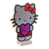 Hello Kitty Heart Indoor Accent Light – Acrylic LED – 9.5" H – Melrose