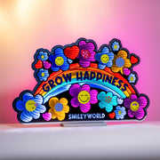 Wall Mounted LED Light – Acrylic Happiness Design – 23.5