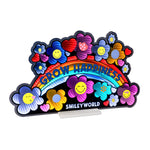 LED Wall Light – Colorful Acrylic Smile Theme – 23.5" H Plug In Decorative Accent by Melrose
