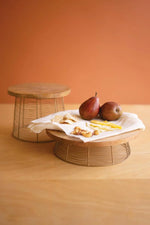 mango wood risers