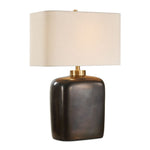 Uttermost Quentin Table Lamp-Vintage Inspired Bronze with Crackled Detailing