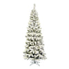 Vickerman A100355 5.5' Flocked Pacific Artificial Christmas Tree Unlit