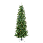 6.5' Artificial Christmas Tree,300 Colored LED Dura-lit Lights