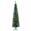 6.5' Durham Pole Pine Artificial Christmas Tree Warm White LED Dura-lit Lights