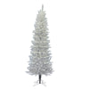 Vickerman 5' Sparkle White Spruce Pencil Artificial Christmas Tree Unlit