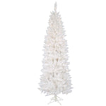 6' Pencil Artificial Christmas Tree Clear Dura-lit Incandescent Lights