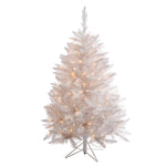 3.5' Artificial Christmas Tree Clear Dura-lit Incandescent Lights