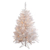 4.5' Artificial Christmas Tree Clear Dura-lit Incandescent Lights