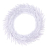 Vickerman A104247 48" Sparkle White Spruce Artificial Christmas Wreath Unlit
