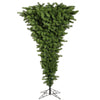 Vickerman A107480 9' Green Upside Down Artificial Christmas Tree Unlit