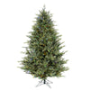 Vickerman A110392LED 12' Itasca Fraser Faux Christmas Tree Multi-Colored LED Lights