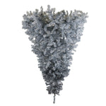 Vickerman A117635 6' Silver Upside Down Artificial Christmas Tree Unlit