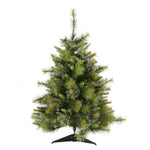 Vickerman 3' Cashmere Pine Artificial Christmas Tree Unlit