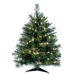 3' Cashmere Pine Artificial Christmas Tree Warm White Dura-Lit® LED Lights