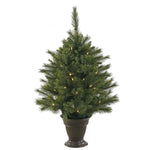 Vickerman A118536LED 3.5" Cashmere Artificial Christmas Tree Warm White Battery Operated Led Lights