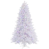 Vickerman A135747LED 4.5' Crystal White Pine Artificial Christmas Tree Multi-Colored Led Lights