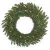 Vickerman A154331LED 30" Durango Spruce Artificial Christmas Wreath Warm White Dura-Lit Led Lights