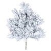 Vickerman A155304 30" Flocked Alberta Artificial Christmas Spray