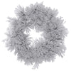 Vickerman A155330 30" Flocked Alberta Artificial Christmas Wreath Unlit