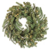 Vickerman A164331LED 30" Colorado Spruce Artificial Christmas Wreath Warm White Led Lights
