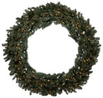Vickerman A164361LED 60" Colorado Spruce Artificial Christmas Wreath Warm White Led Lights