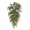 Vickerman A164408LED 36" Colorado Spruce Artificial Christmas Teardrop Battery Operated Led Italian Style Color Change Led Lights