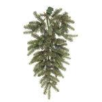 Vickerman A164408LED 36" Colorado Spruce Artificial Christmas Teardrop Battery Operated Led Italian Style Color Change Led Lights