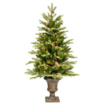 Vickerman A191846LED 4' X 26" Potted Kenly Pine Artificial Christmas Tree Warm White Dura-Lit Led Lights