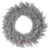 Vickerman A193130 30" Platinum Fir Artificial Christmas Wreath Unlit