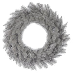 Vickerman A193130 30" Platinum Fir Artificial Christmas Wreath Unlit