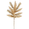 Vickerman A193303-6 18" Gold Fir Artificial Christmas Spray. Includes 6 Sprays Per Pack.