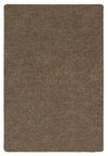 Carpets for Kids Mt St Helens Solids Collection Classroom Rug, Mocha Brown, 7' 6" x 12' Rectangle