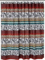 Greenland Home Vista Multi Shower Curtain, 72x72 Inches