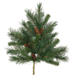 Vickerman A800903-3 21" Cheyenne Pine Artificial Christmas Spray. Includes 3 Sprays Per Pack.