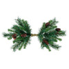 Vickerman A800905 32" Cheyenne Pine Artificial Christmas Swag Unlit