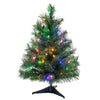 Vickerman A801002LED 2' Cheyenne Pine Artificial Christmas Tree Multi-Colored Dura-Lit Led Lights