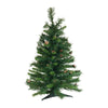 Vickerman A801004 3' Cheyenne Pine Artificial Christmas Tree Clear Dura-Lit Mini Lights