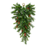 Vickerman A801009 42" Cheyenne Artificial Christmas Teardrop Unlit