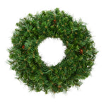 Vickerman A801024 24" Cheyenne Pine Artificial Christmas Wreath Unlit
