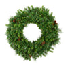 Vickerman A801086 96" Cheyenne Pine Artificial Christmas Wreath Unlit