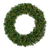 Vickerman A801061LED 60" Cheyenne Pine Artificial Christmas Wreath Warm White LED Lights