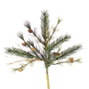 Vickerman A801701-4 18" Mixed Country Pine Artificial Christmas Spray. Includes 4 Sprays Per Pack.