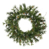 Vickerman A801830 30" Mixed Country Pine Artificial Christmas Wreath Unlit