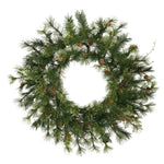 Vickerman A801830 30" Mixed Country Pine Artificial Christmas Wreath Unlit