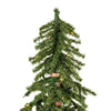 Vickerman 4' 5' 6' Natural Alpine Artificial Christmas Tree Set Multi-Colored Incandescent Lights