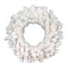 Vickerman A805836 36" Crystal White Spruce Artificial Christmas Wreath Unlit